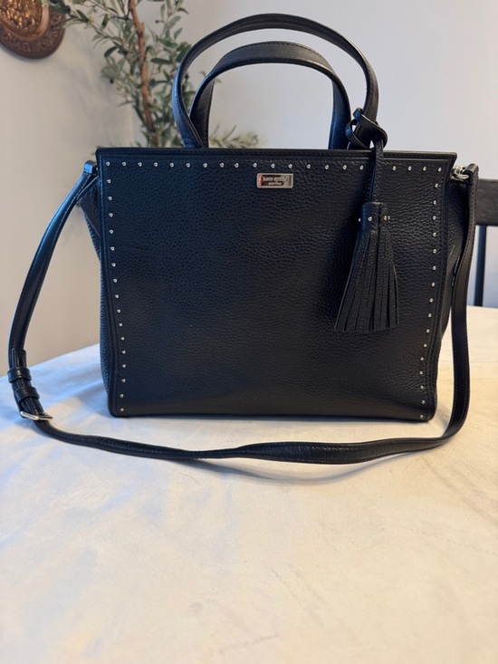 kate spade Handbags - EUC! Kate Spade West Street Abby Black Pebbled Leather Multi-Way Bag
